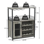 Red wine shelf