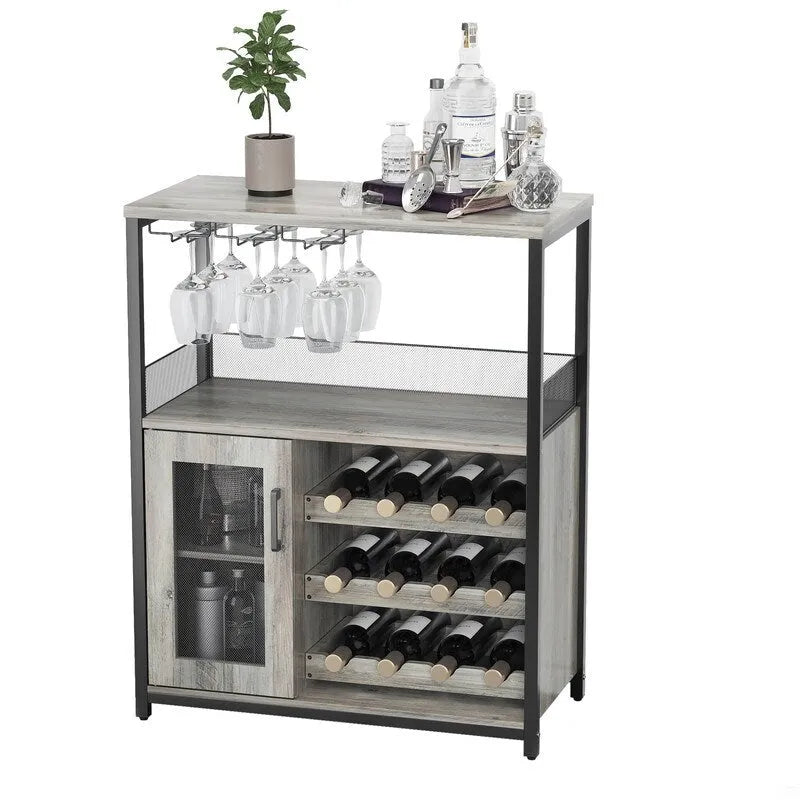 Red wine shelf