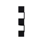 Corner Shelf, Modern Full-Wall Design with Multiple Shelving