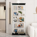 Glass Display Cabinet with 5 Shelves Double Door