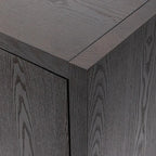 60 Modern 4-Door Sideboard with Solid Wood Legs