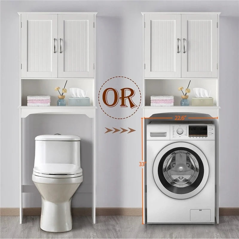 Yaheetech Bathroom Space Saving Organizer Over-the -Toilet
