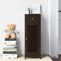 Yaheetech Bathroom Free Standing Storage Floor Cabinet with Drawers