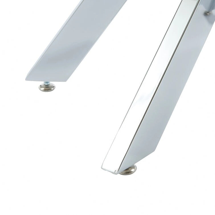 45.3 Glass Top Console Table - N/A