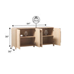Middlebrook Modern 64-inch Sideboard with Rounded Edges