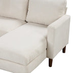 U-Shaped Cushion Modular Sofa for Living Rooms and Spacious Spaces
