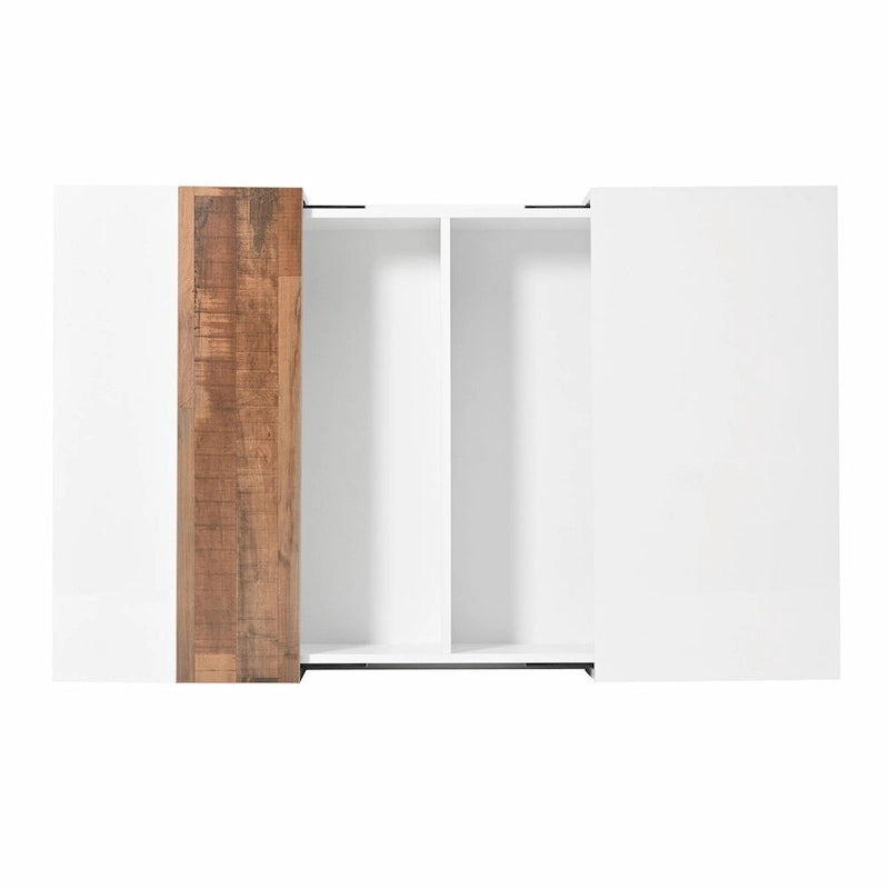 31.4 Square Coffee Table with Sliding Top and Hidden Storage