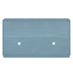 60 Farmhouse 4-Door Large Storage Vintage Sideboard with Metal Handles and Adjustable Shelves